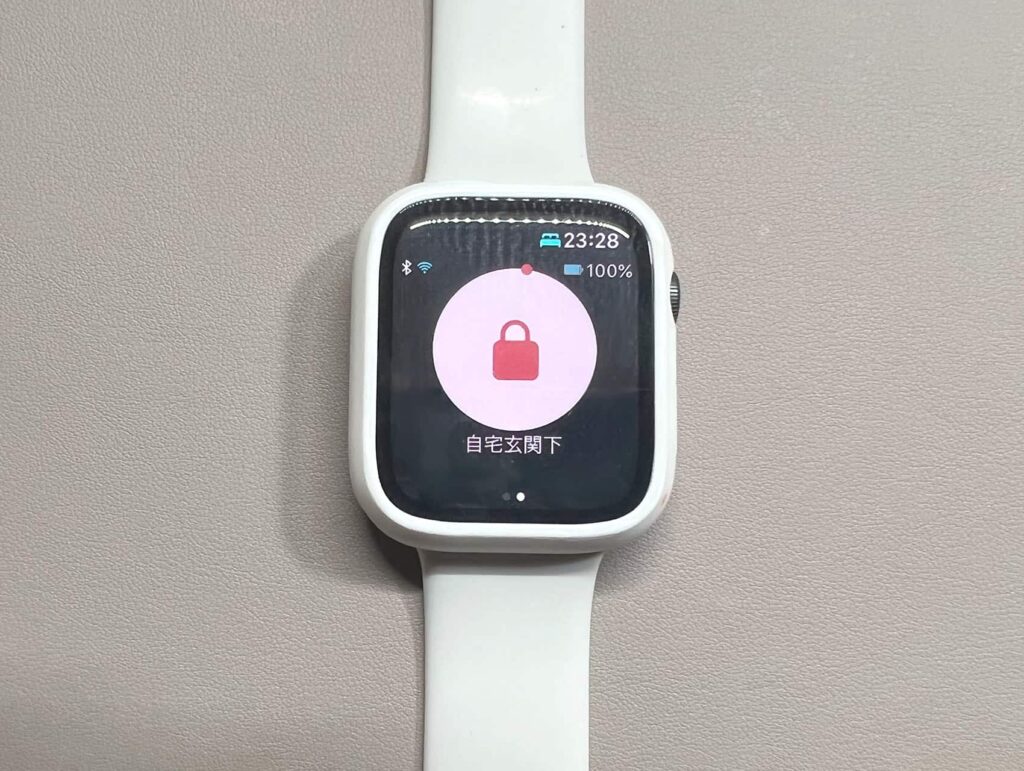 Apple WatchでSESAMEアプリを開いた状態