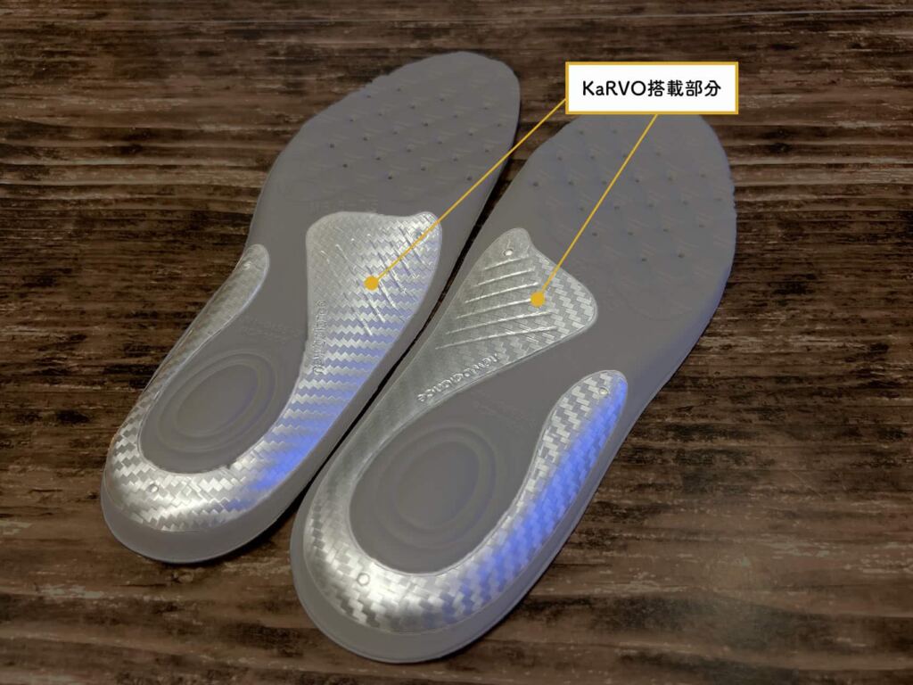 ヒール〜中足部を“馬蹄状”に支えるKaRVO™スタビライザー